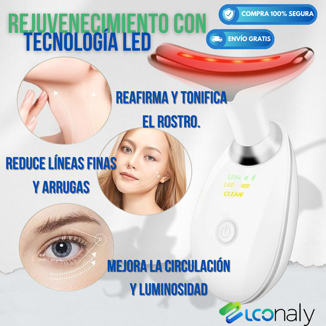 Masajeador Facial - FaceLift LED™