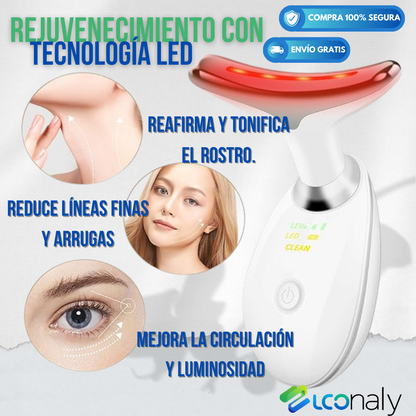 Masajeador Facial - FaceLift LED™